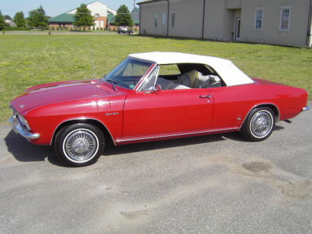 My Corvair Convertible Project