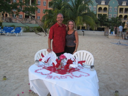 Here we are at Sandals again. Whitehouse, Jamaica 2006