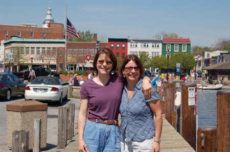 Me & my little sister Kathleen in Maryland--April'07