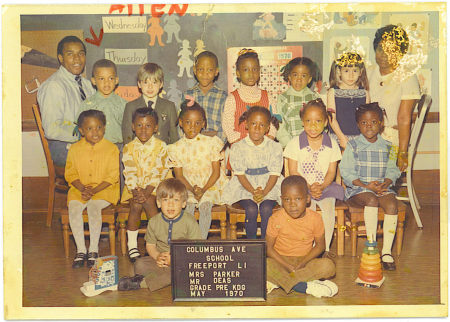 Pre-Kindergarten 1970-Mrs. Parker,Mr. Deas