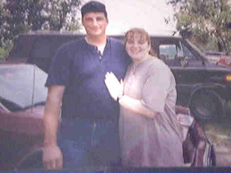 My wife Amanda and I, Fort Sill, OK, 1999