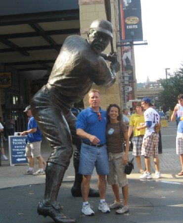 Bob and Mel at PNC for Cubs Game