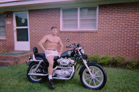 My first harley-davidson motorcycle