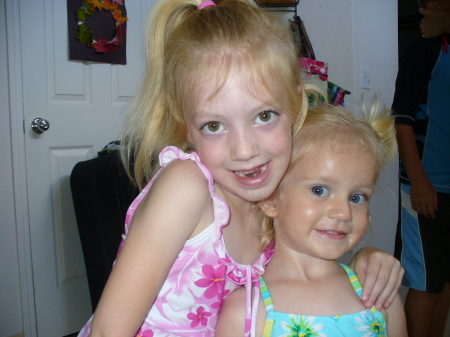 Emma & Kayleigh (k is in pink)