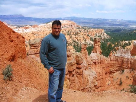 hiking down into Bryce Canyon Nat'l Park 2007