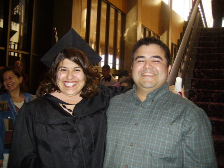 me and my brother Albert at my MBA graduation, Feb 2007
