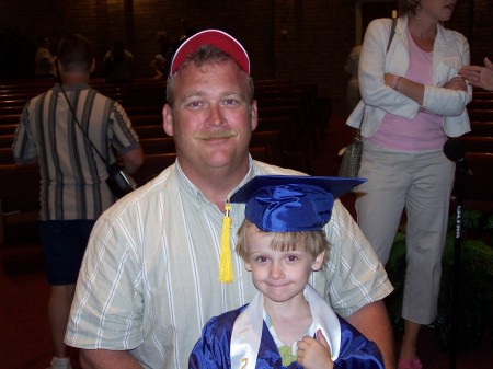 Me and Jake at his pre-school graduation