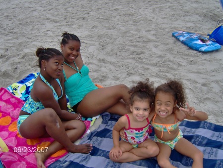 my girls and 2 nieces