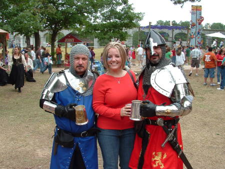 My wife in good knightly hands