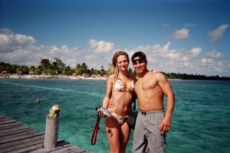 Us in Costa Maya