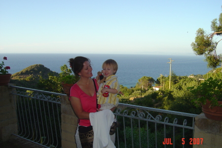 Me and Griffin in Elba