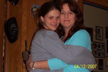 my daughter Jenny and me