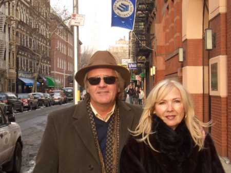 Jacqueline and me in Greenwich Village