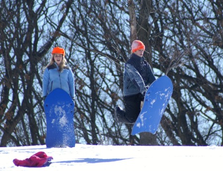 Tyler catching some air