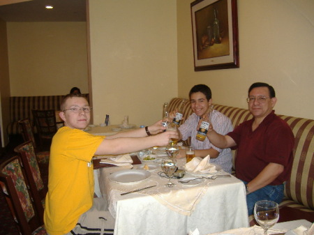 Spring Break '06 - My sons in Mexico City....