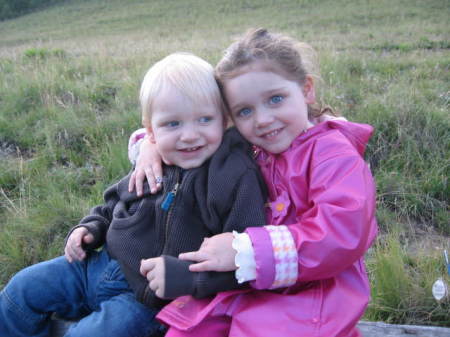 Avery and Beck in Colorado - Aug. 2007