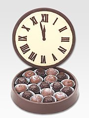 Chocolate Candy Clock Box