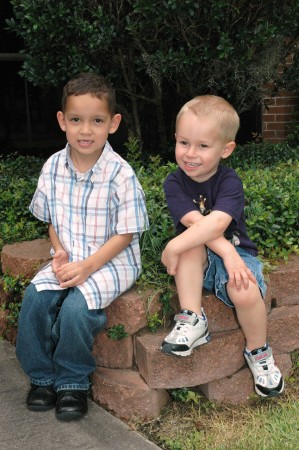 Two of my grandsons
