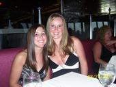 My daughter kim and sarah on a cruise this summer looks like kim is sitting in her lap