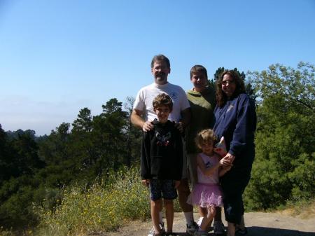 Family & nephew in Santa Cruz