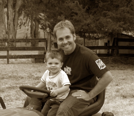 My husband Eric and son Jason- August 2007