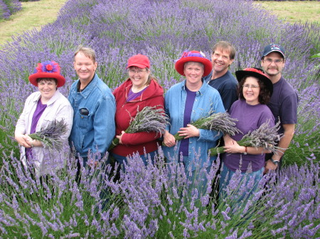 Joyful Hands Red Hats ladies with spouses