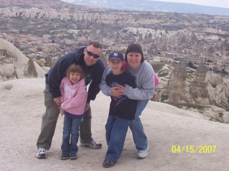 The Gannon Family in Cappadocia, Turkey