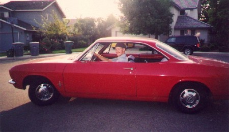 Matt and his Corvair