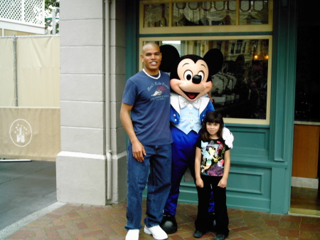 vacation to Disneyland in 07