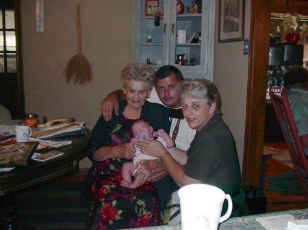 ME, MOM, SON (ROY) AND GRAND DAUGHTER IN 2005