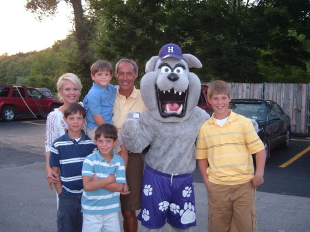 Mark Collins and family.