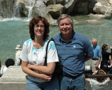 Lauren & Husband Chris in Europe