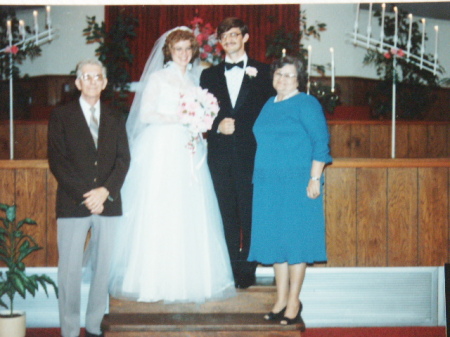 Our Wedding Day - August 1st, 1986