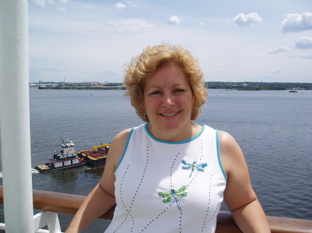 Me! Cruising to Bermuda, July 2007