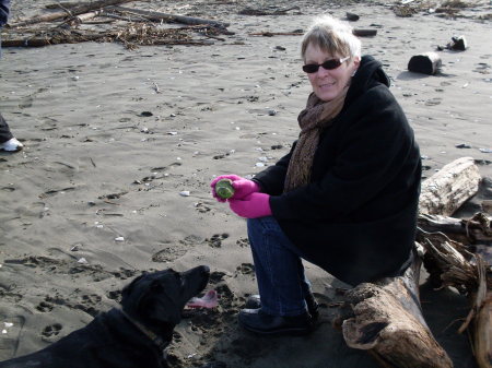 At Ocean Shores Jan., 2009