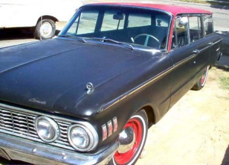 my 'other baby' - my 1961 comet wagon.