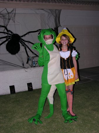 Me and Ashley at Halloween