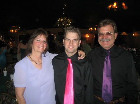Brenda, son Levi, husband Dannie