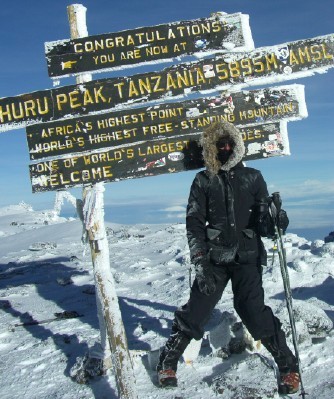 Summit of Mt. Kilimanjaro