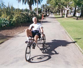 favorite exercise-L.A. beach bike path