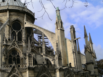 Upstream from Notre Dame