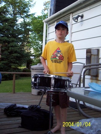 Our percussionist