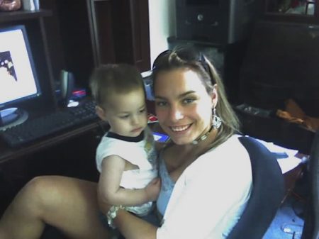 my sister and nephew