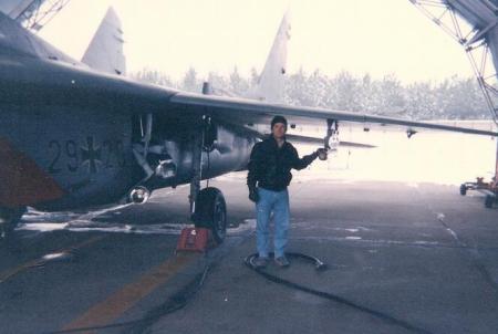 Former GDR Nov 93 with MiG-29