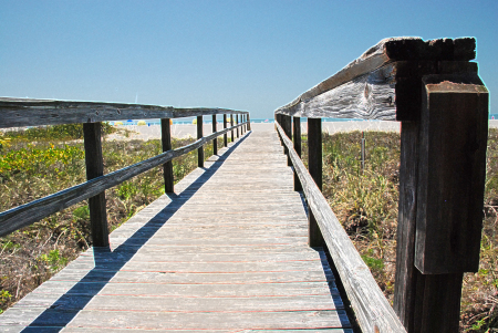 Wooden Bridge in Florida