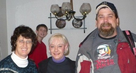 Pam,, Linda and her husband
