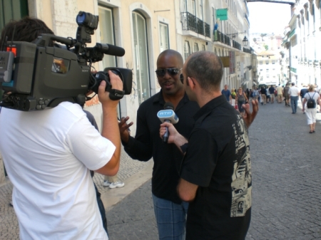 Interview in Lisabon Portugal