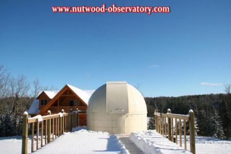 Observatory Dome in Winter