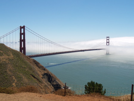 Beautiful view of the Golden Gate Bridge