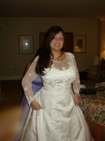 me in my room before my wedding